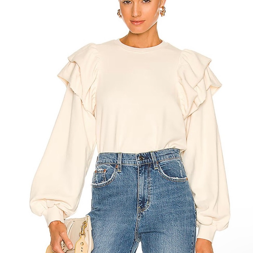 Pistola Dylan Ruffle Sweatshirt
